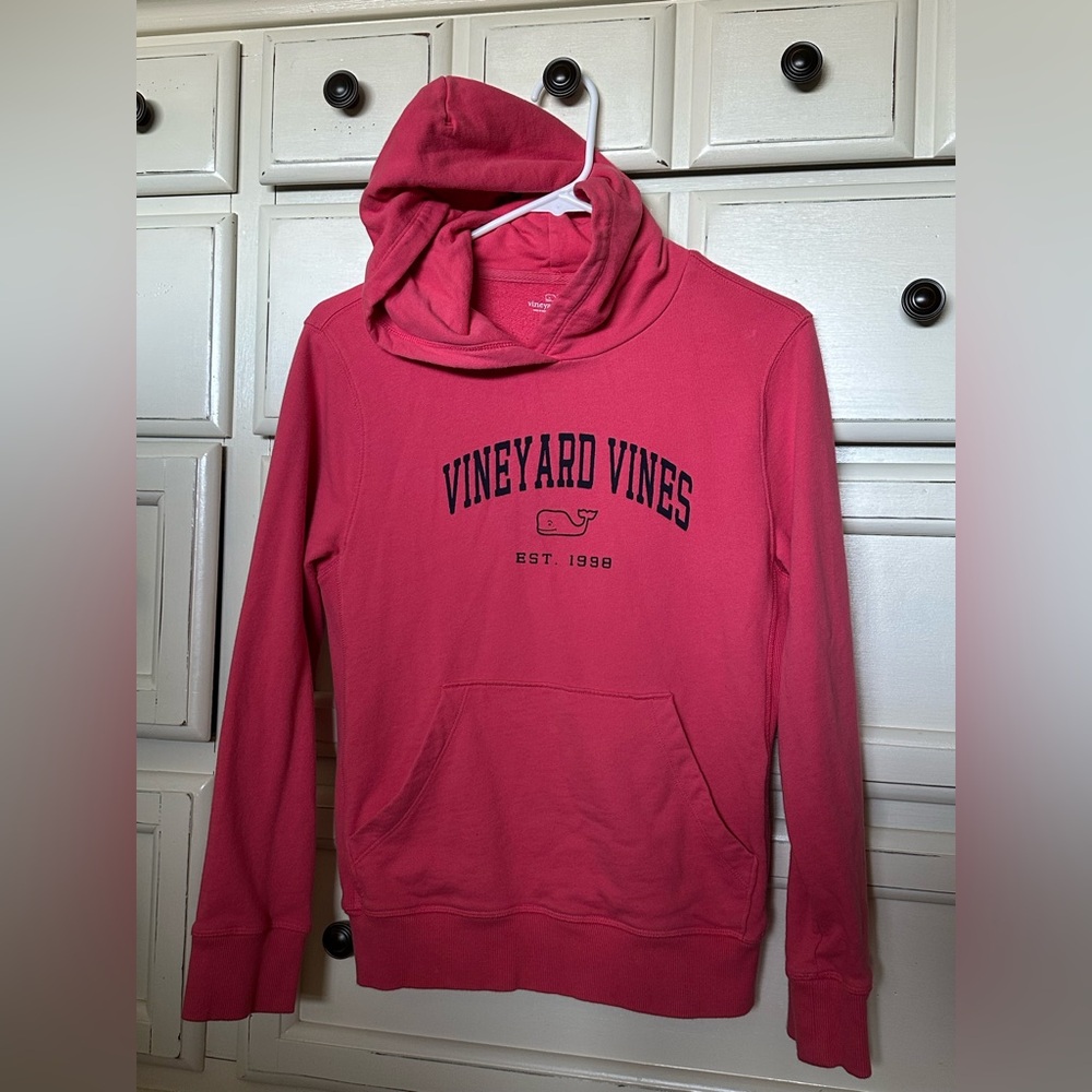 Vineyard Vines Salmon Red/Pink Hoodie